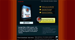 Desktop Screenshot of encryptfiles.net