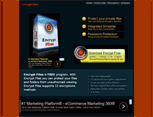 Tablet Screenshot of encryptfiles.net